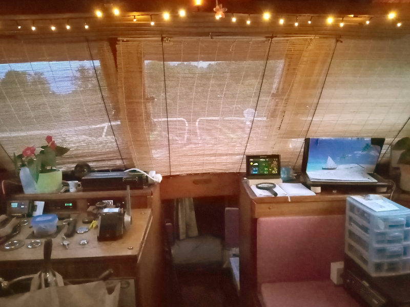 Salon im Boot